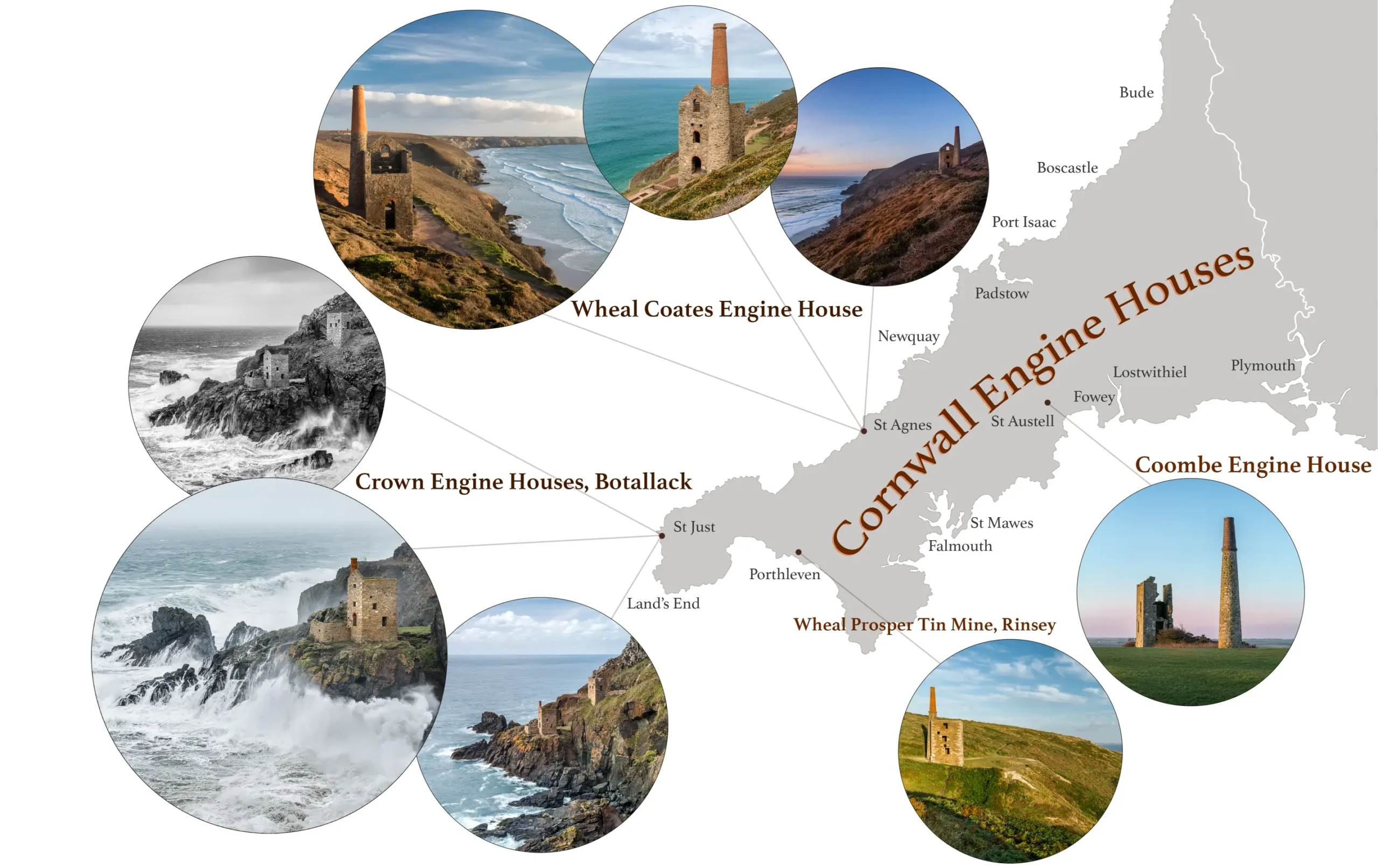 Cornwall-Gallery photography workshop map